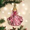 Old World Christmas 4.5 Inch Princess Tree Ornament , Fairy Tale Pink Dress